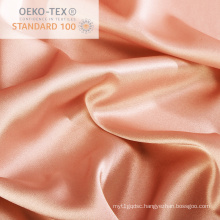 High quality fashion solid color 100% mulberry natural silk charmeuse fabric